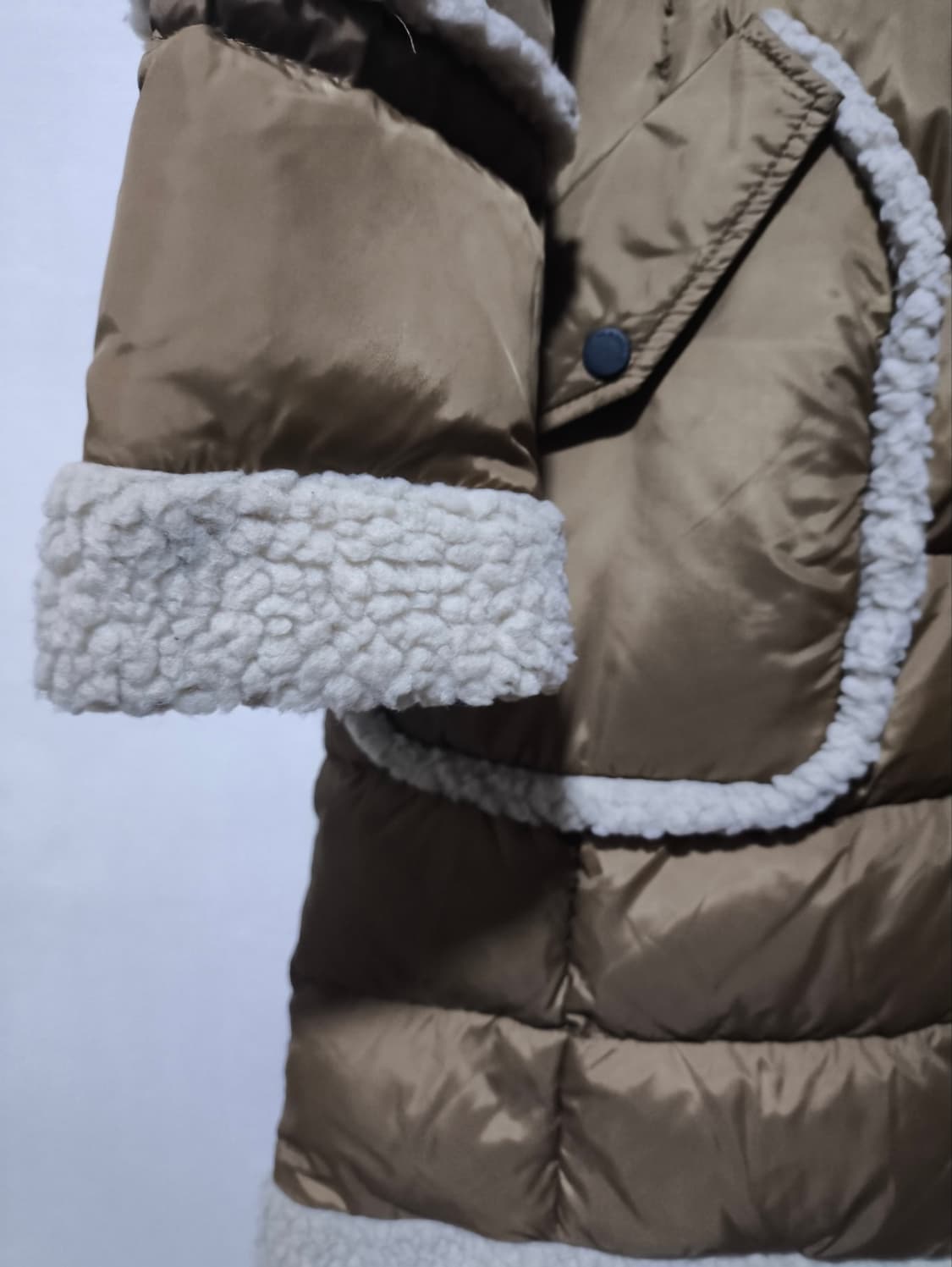 여105 와이드앵글 패딩코트 상품이미지4