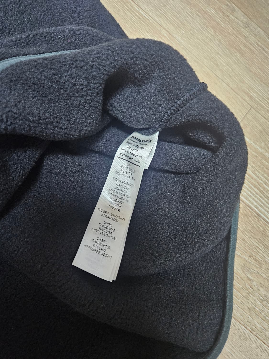 파타고니아 신칠라 블랙 헤비웨이트 등산 클라이밍 아노락 상품이미지7