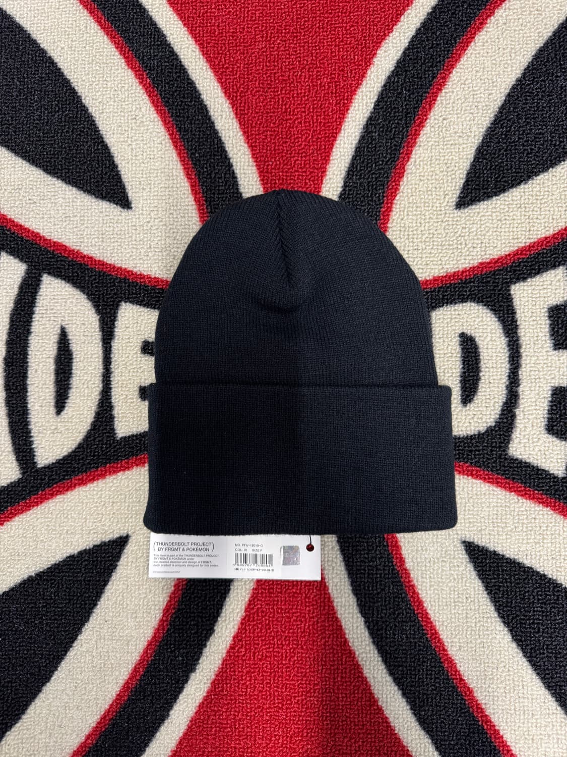 프라그먼트 포켓몬 인 썬더볼트 프로젝트 비니 블랙 상품이미지2