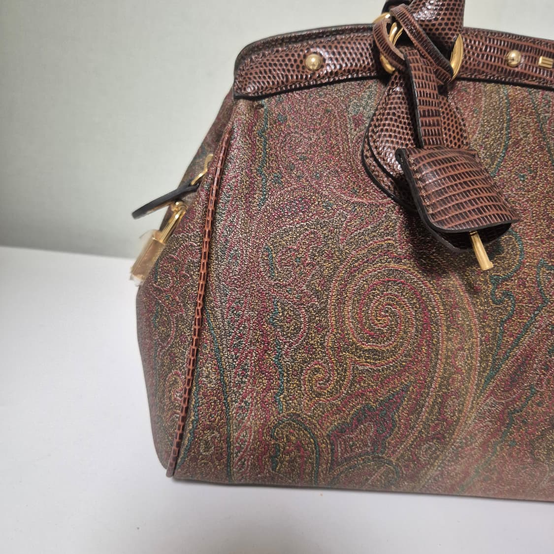 에트로 컬러아르니카 토트백 상품이미지3