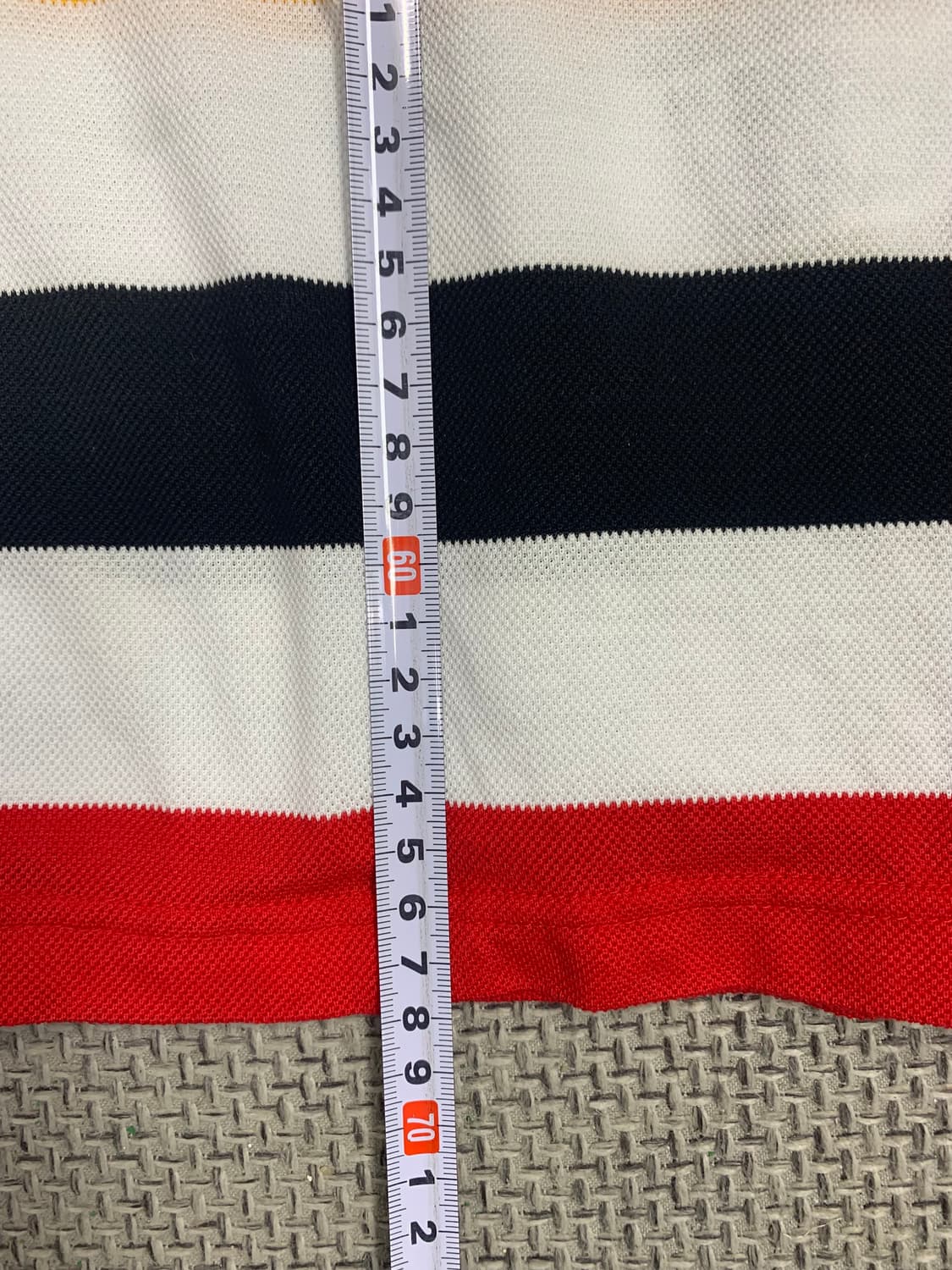 까스텔바작 멀티 스트라이프 카라 긴팔 티셔츠 95 상품이미지7