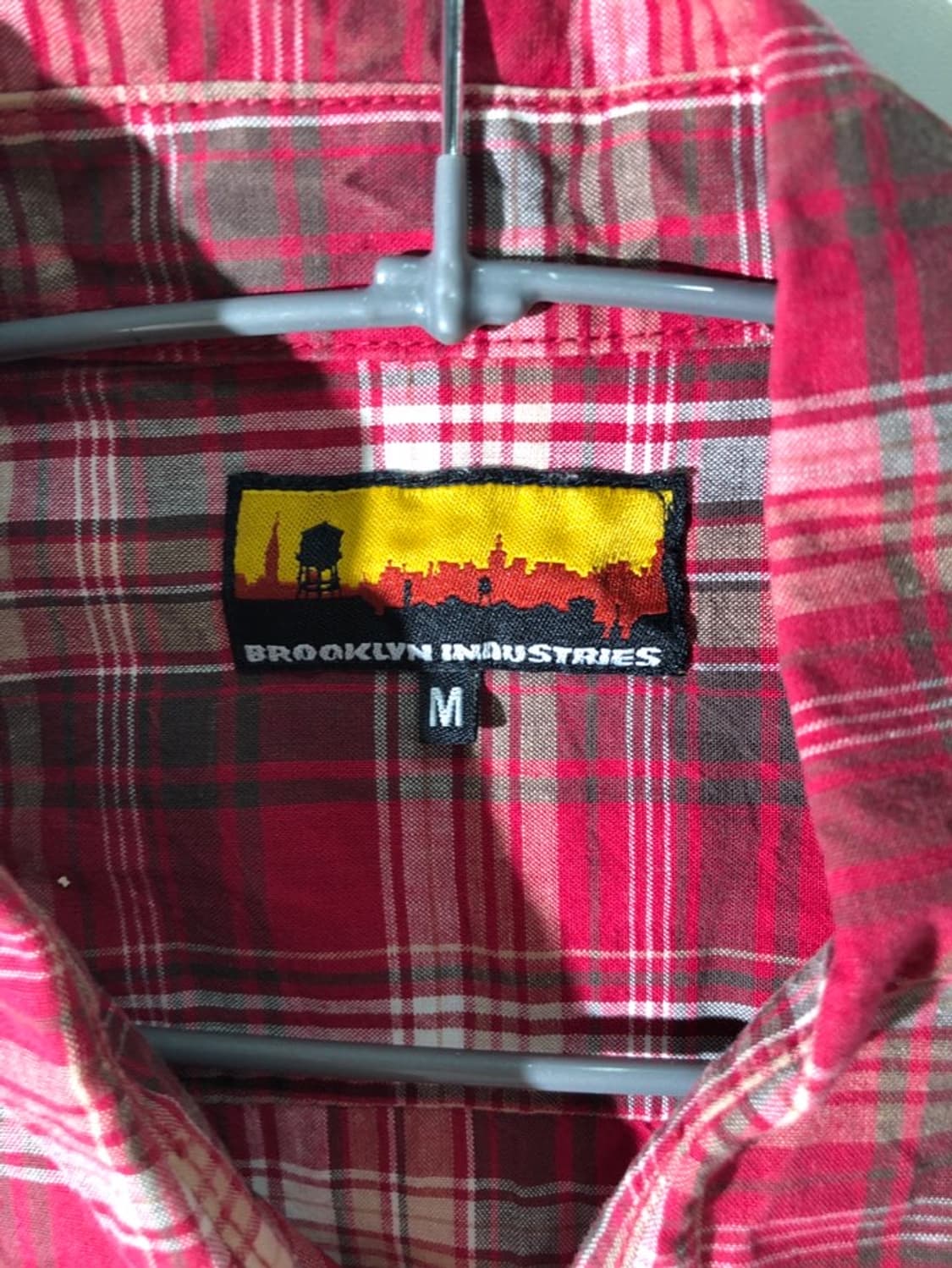 brooklyn industries 체크 반팔 셔츠 상품이미지3
