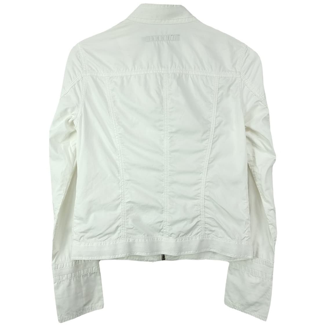 [캘빈클라인] 코튼 바이커 집업 자켓 화이트 M19963 상품이미지3