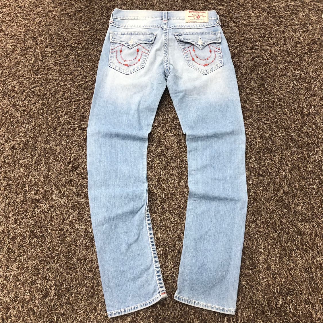 트루릴리전 워싱 스키니 데님 팬츠 상품이미지4