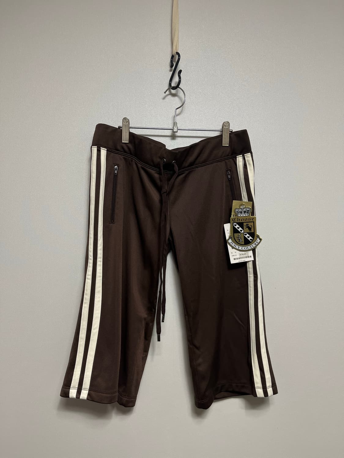 쥬시꾸뛰르 반바지 브라운 새상품 S 상품이미지1