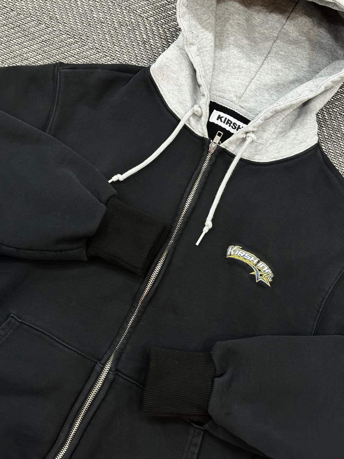 키르시 후드집업 블랙 상품이미지3