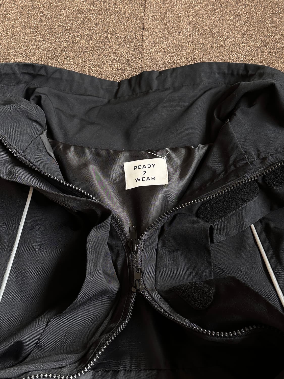 Ready 2 Wear 파이핑 오버 사이즈 윈드 브레이커 상품이미지10