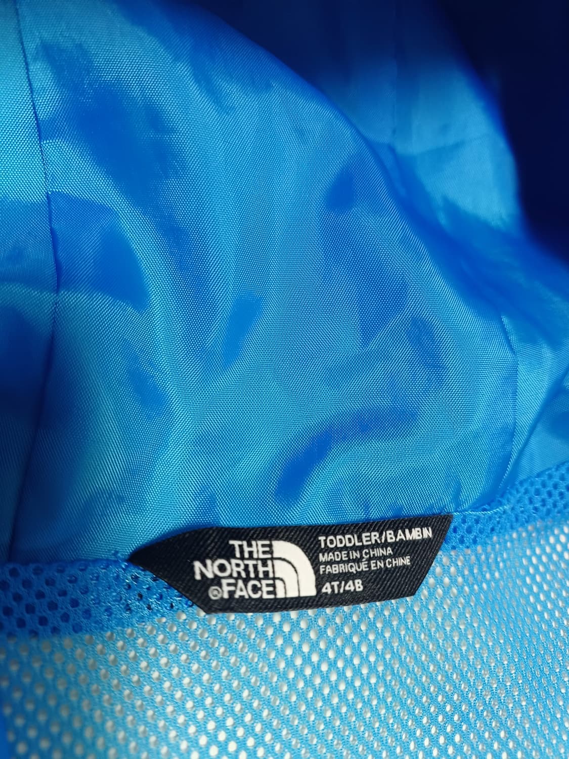 노스페이스 키즈 후드 집업 5-6세용 ( 상태 최상) 상품이미지5