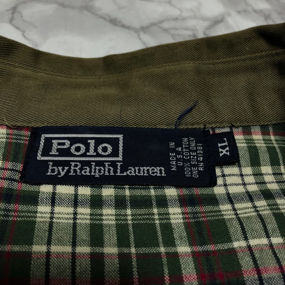 폴로 랄프로렌 스윙톱 블루종 자켓딥카키 상품이미지6