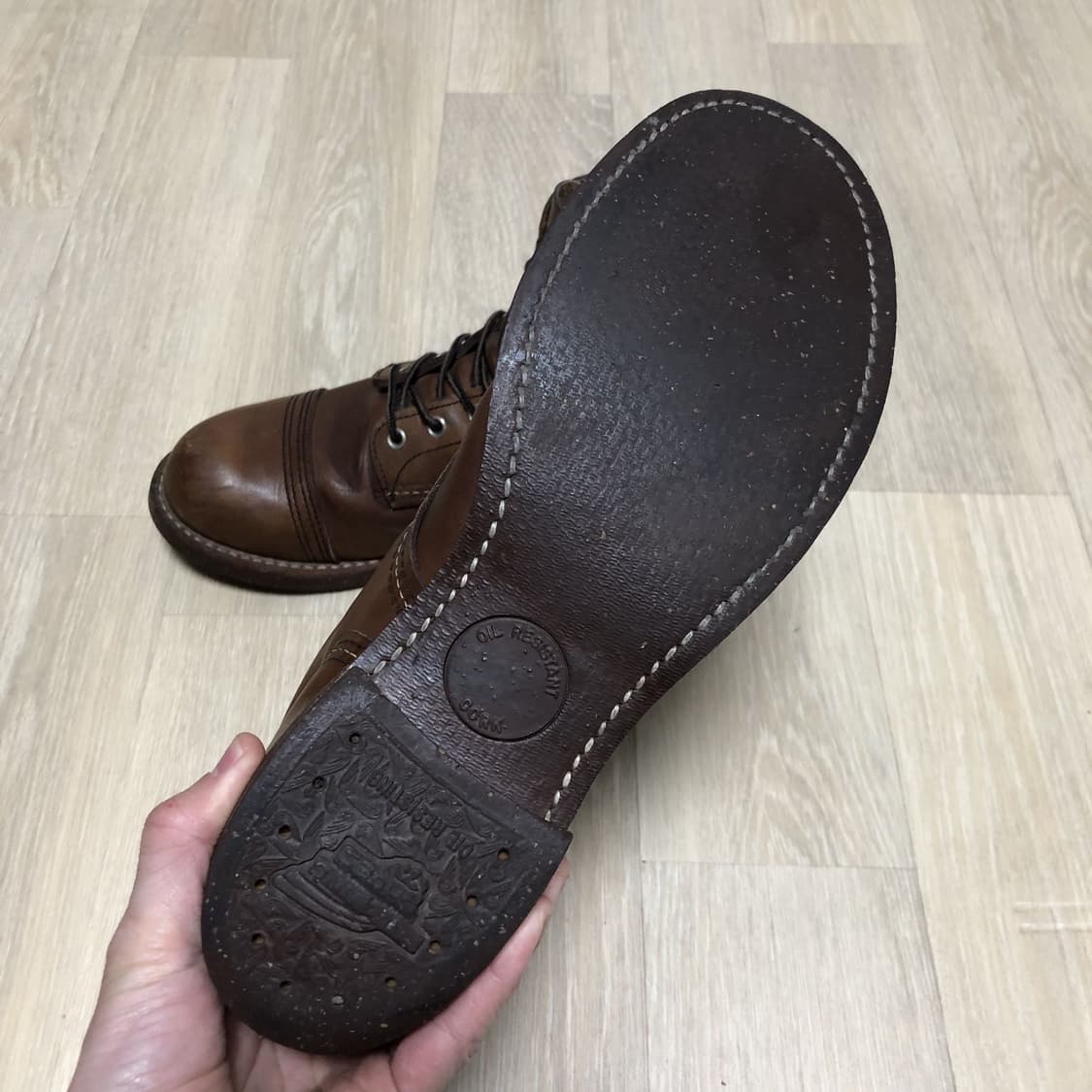 (265) 레드윙 RED WING 8111 아이언레인저 부츠 앰버하니스 상품이미지4