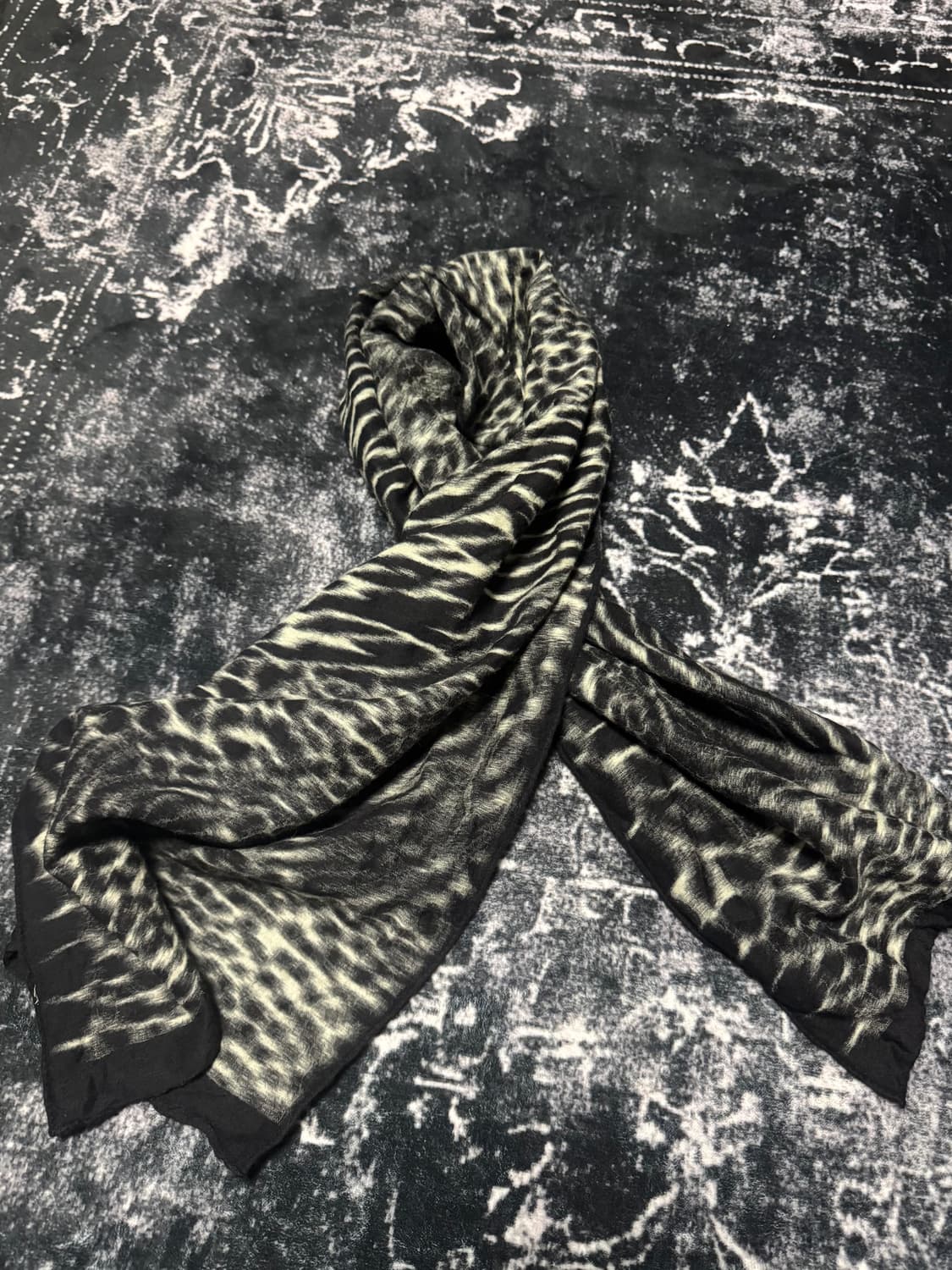 Leopard Zebra Design Scarf 상품이미지3