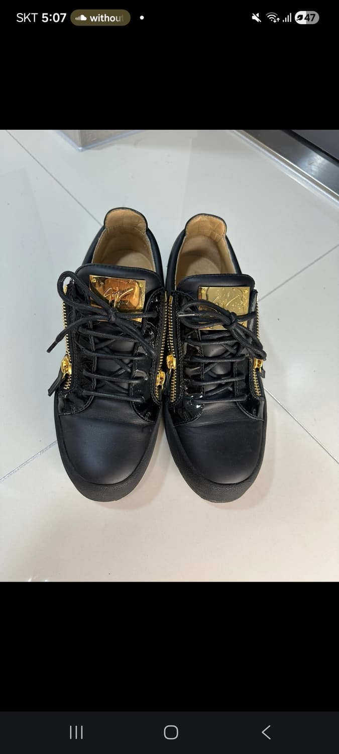 쥬세페 자노티 금장 스니커즈 상품이미지1