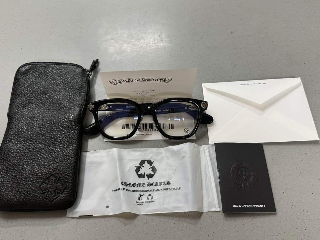 [52] 크롬하츠 스모크쇼-A 블랙 / 실버 25년 신상품 풀구성 상품이미지8