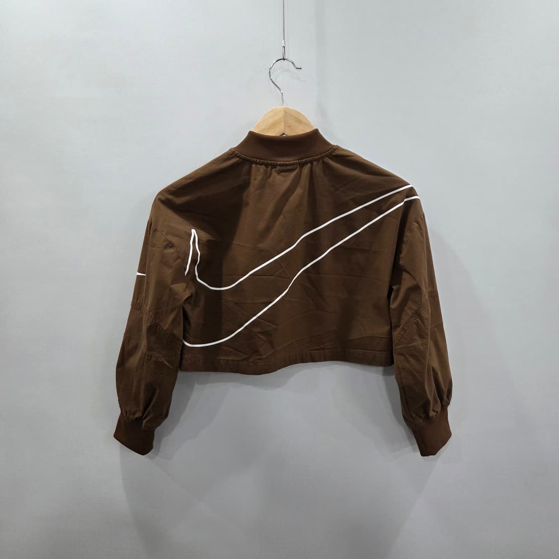 나이키 여아 우븐 크롭 봄버 자켓 M/10/12  상품이미지5