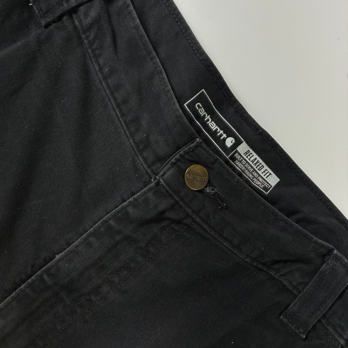 Carhartt  칼하트  블랙 카고 워크 카펜터 팬츠  상품이미지6