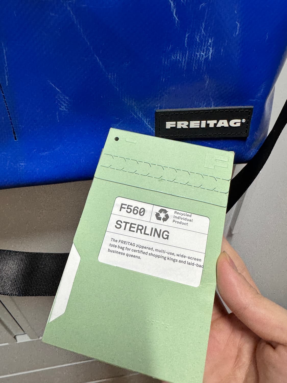 프라이탁 F560 스털링 토트백 크로스백 상품이미지3