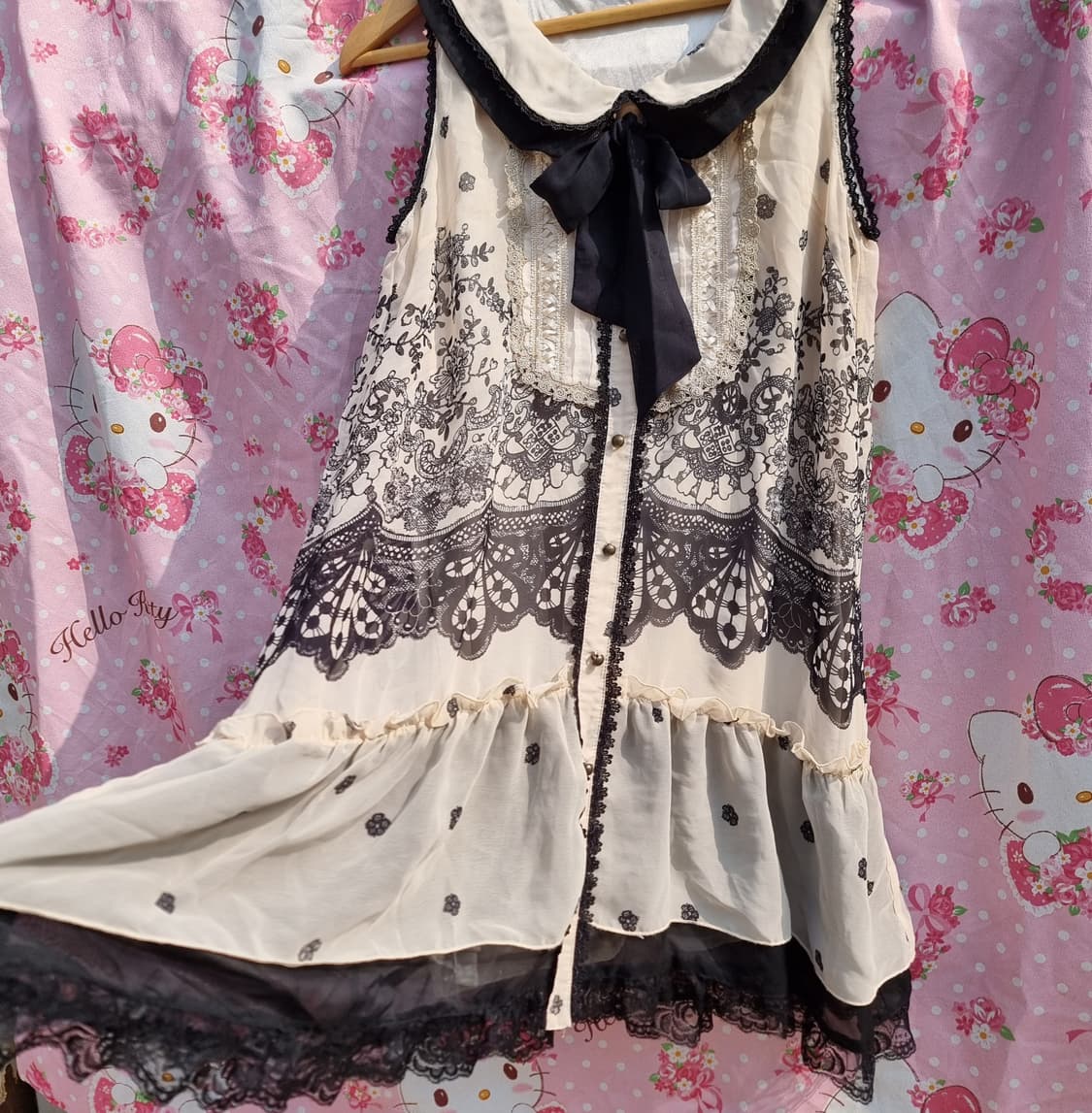 엑시즈팜(Axes Femme) 세일러 리본 원피스 상품이미지2