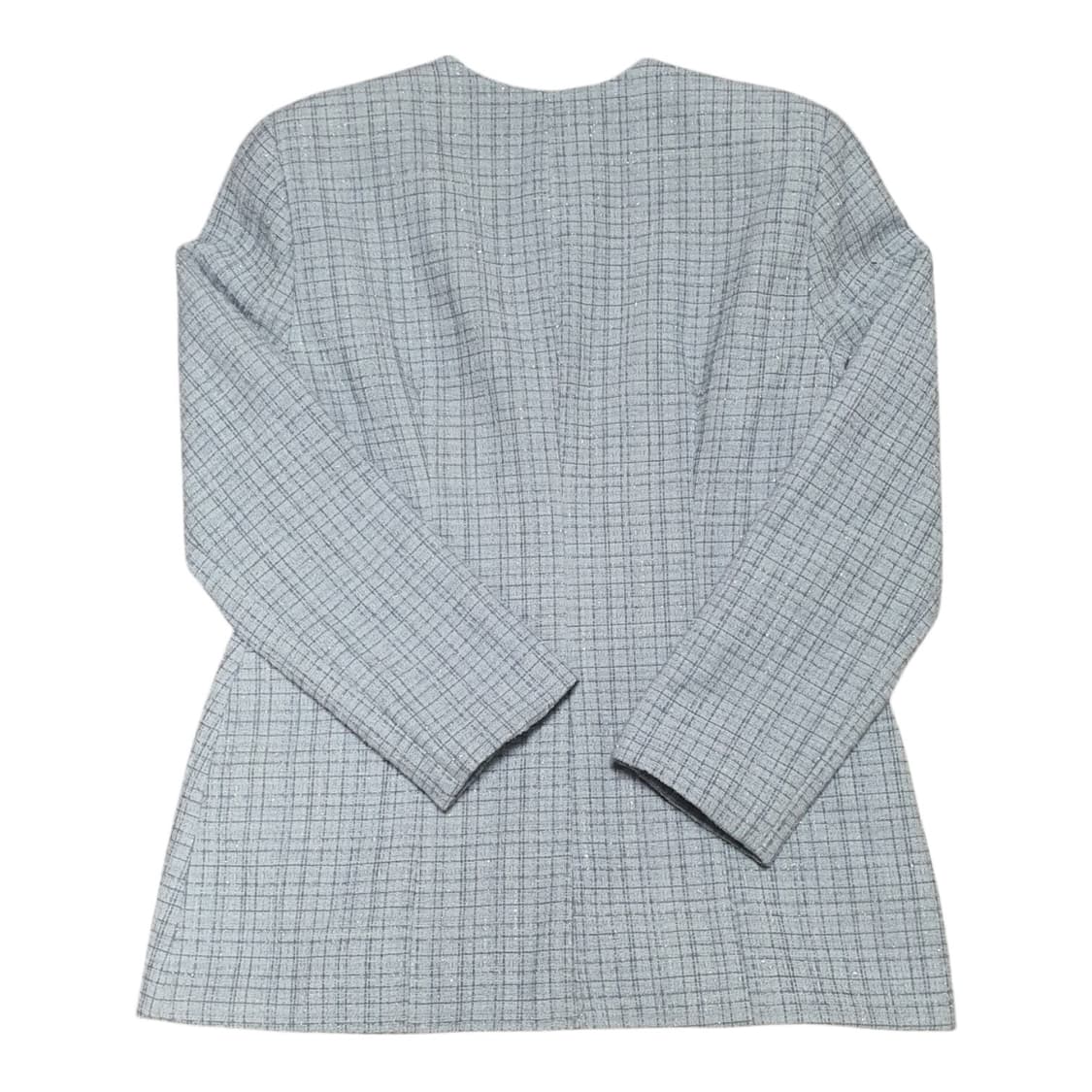 ✨ (바배) 트위드 노칼라 라운드 자켓 상품이미지2