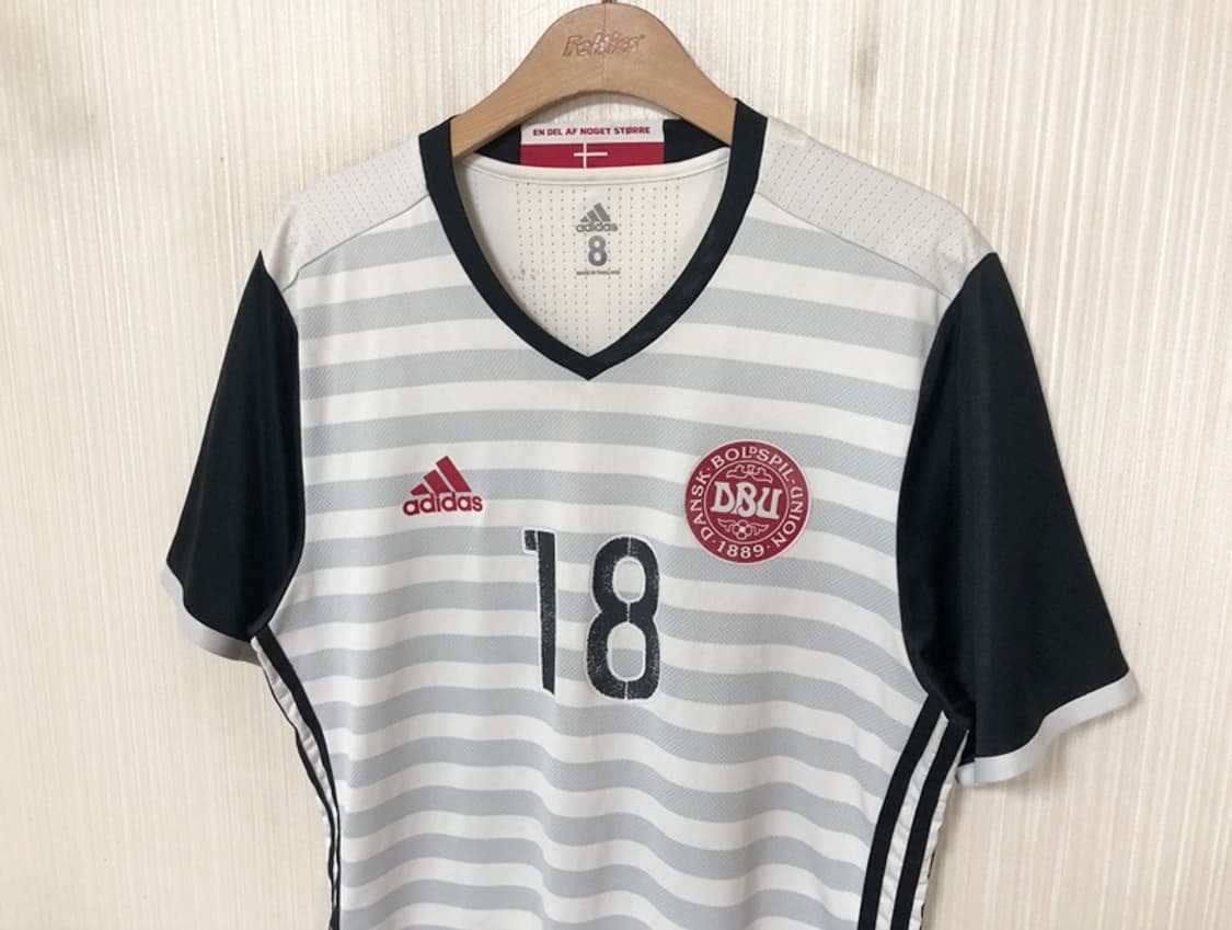아디다스 15-16 덴마크축구국대 어웨이유니폼/져지 8사이즈 #18 상품이미지6