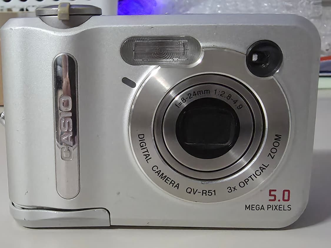 카시오 QV-R51 빈티지 디지털카메라 상품이미지1