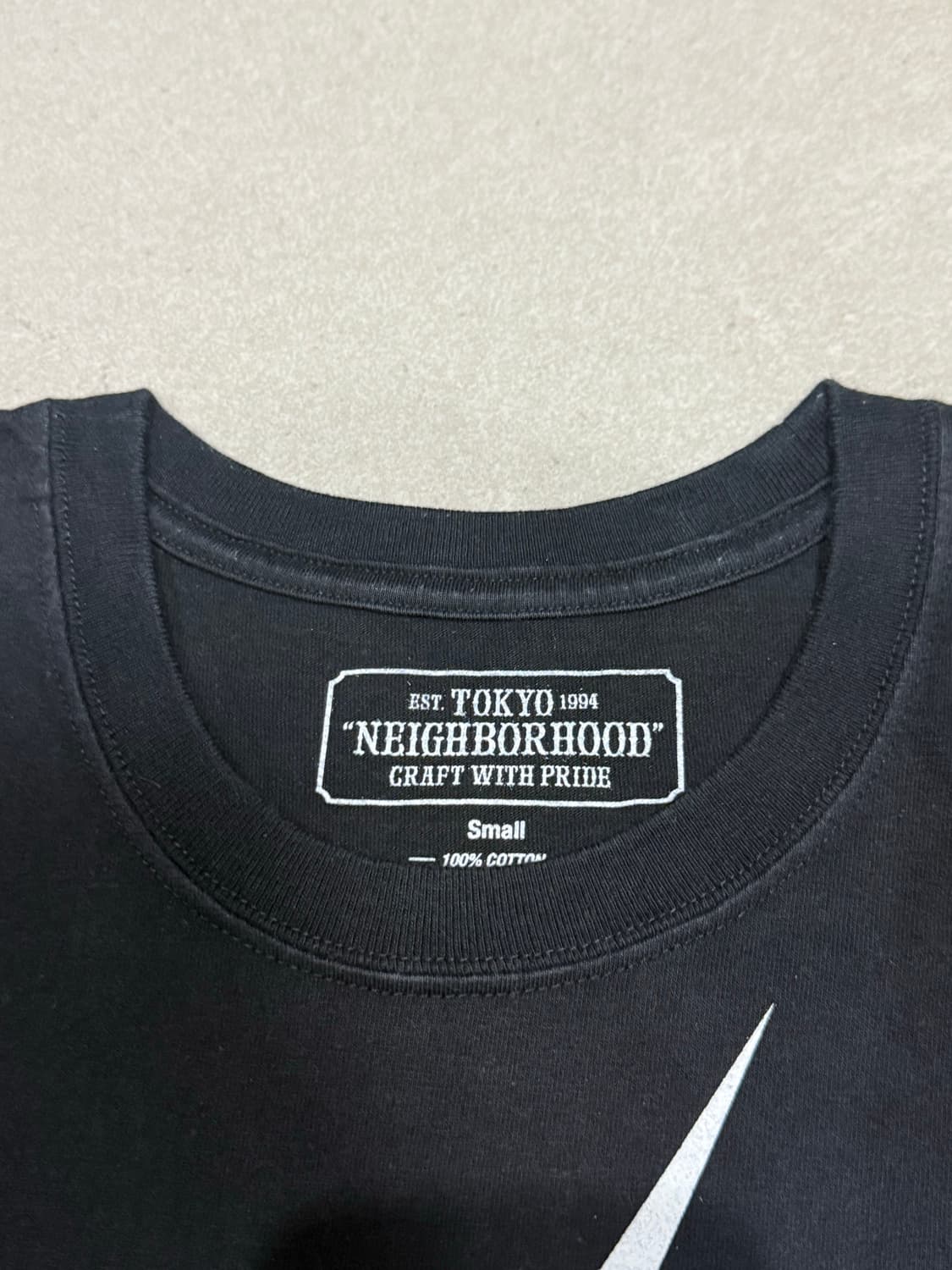 네이버후드 번개 대표 로고 반팔 티셔츠 상품이미지3