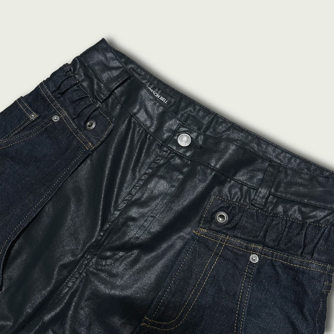 자라x앤더슨벨 컴바인드 레이어드 진 상품이미지5