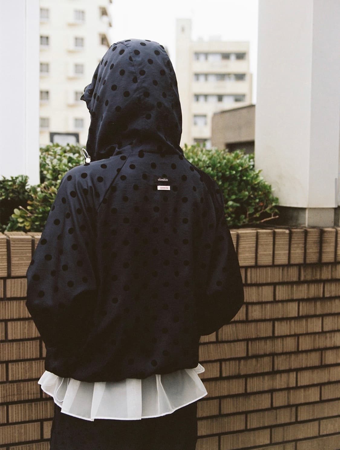 오헤시오 OHESHIO 도트 윈드브레이커 상품이미지4