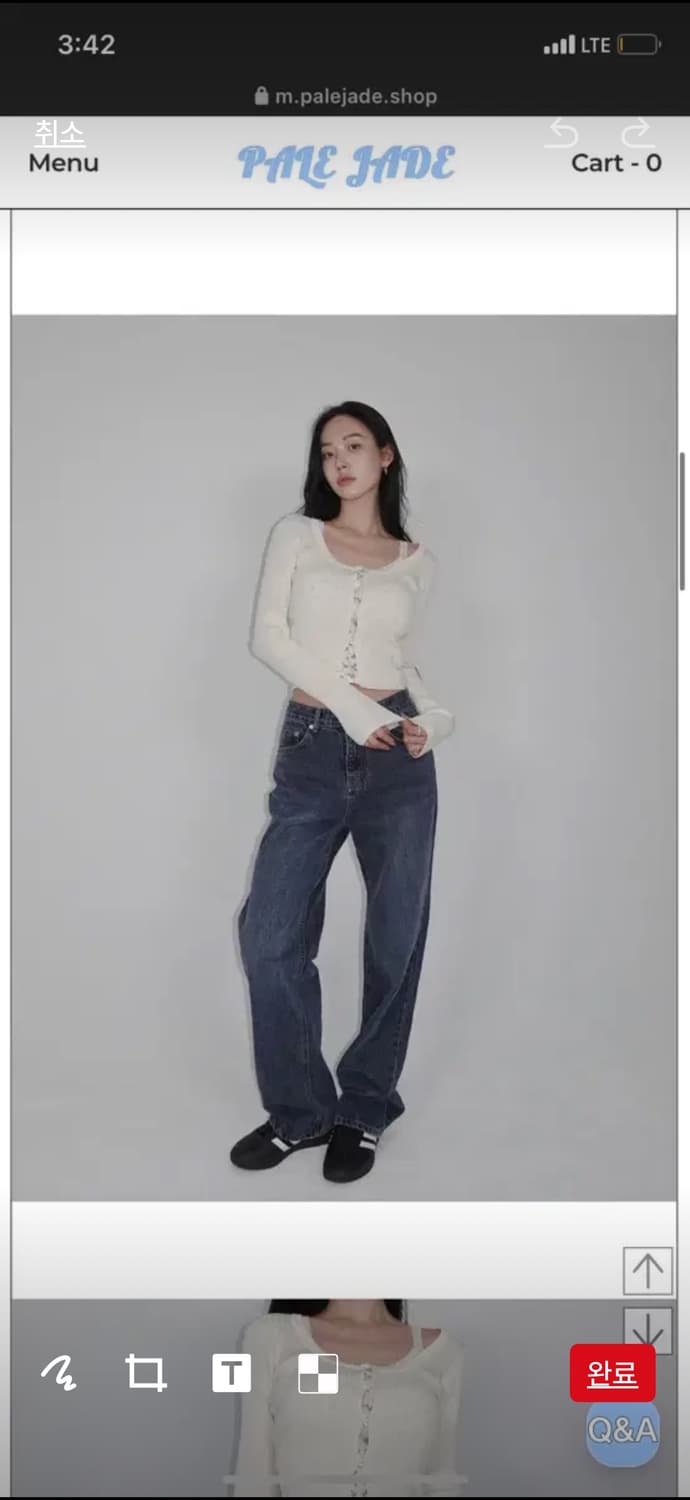 [반택포함] 페일제이드 Anywhere Jean 애니웨어진 데님 상품이미지3