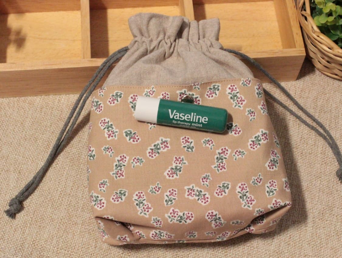 핸드메이드 2포켓 스트링 파우치 상품이미지6