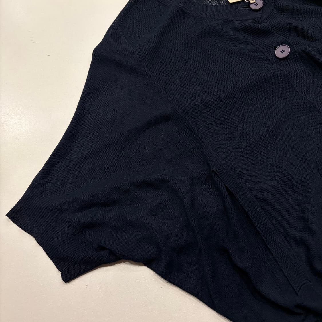 [S] 14s MM6 메종 마르지엘라 네이비 가디건 B860 상품이미지6