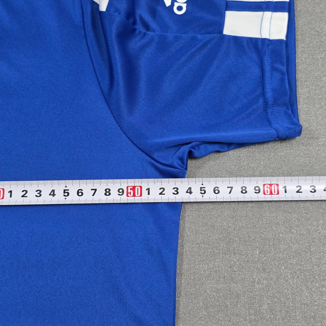 XL 아디다스 블루 져지 반팔티셔츠 상품이미지5