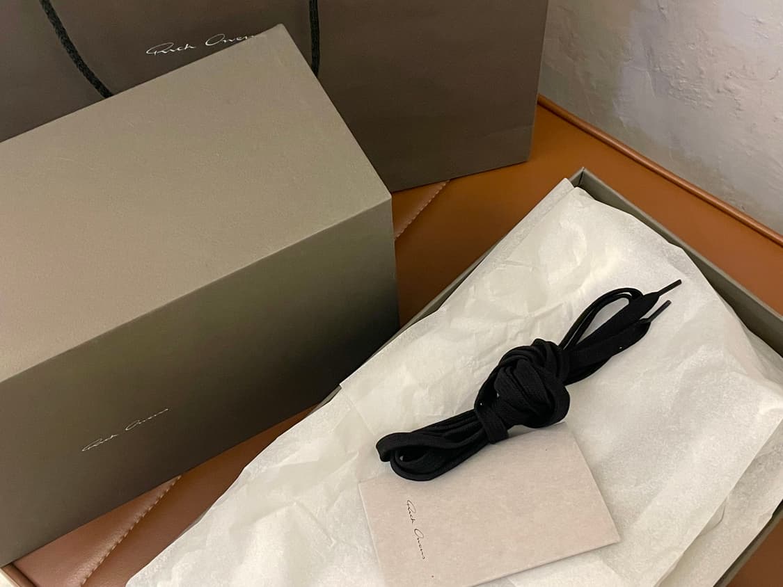 26ss 릭오웬스 빈티지 스니커즈 릭반스 새상품 42size 상품이미지2