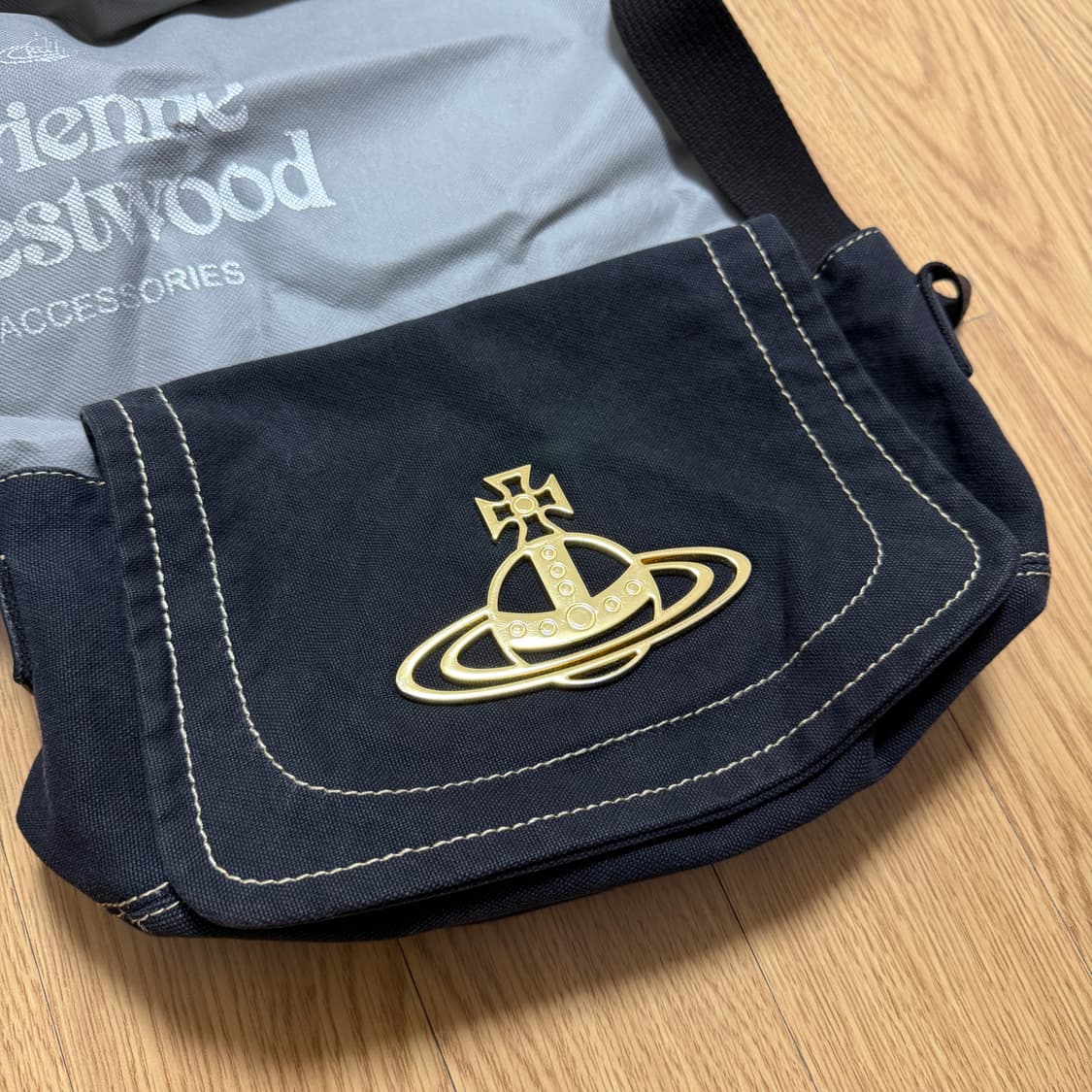 비비안웨스트우드 코튼 숄더백 / 크로스백 가방 상품이미지2