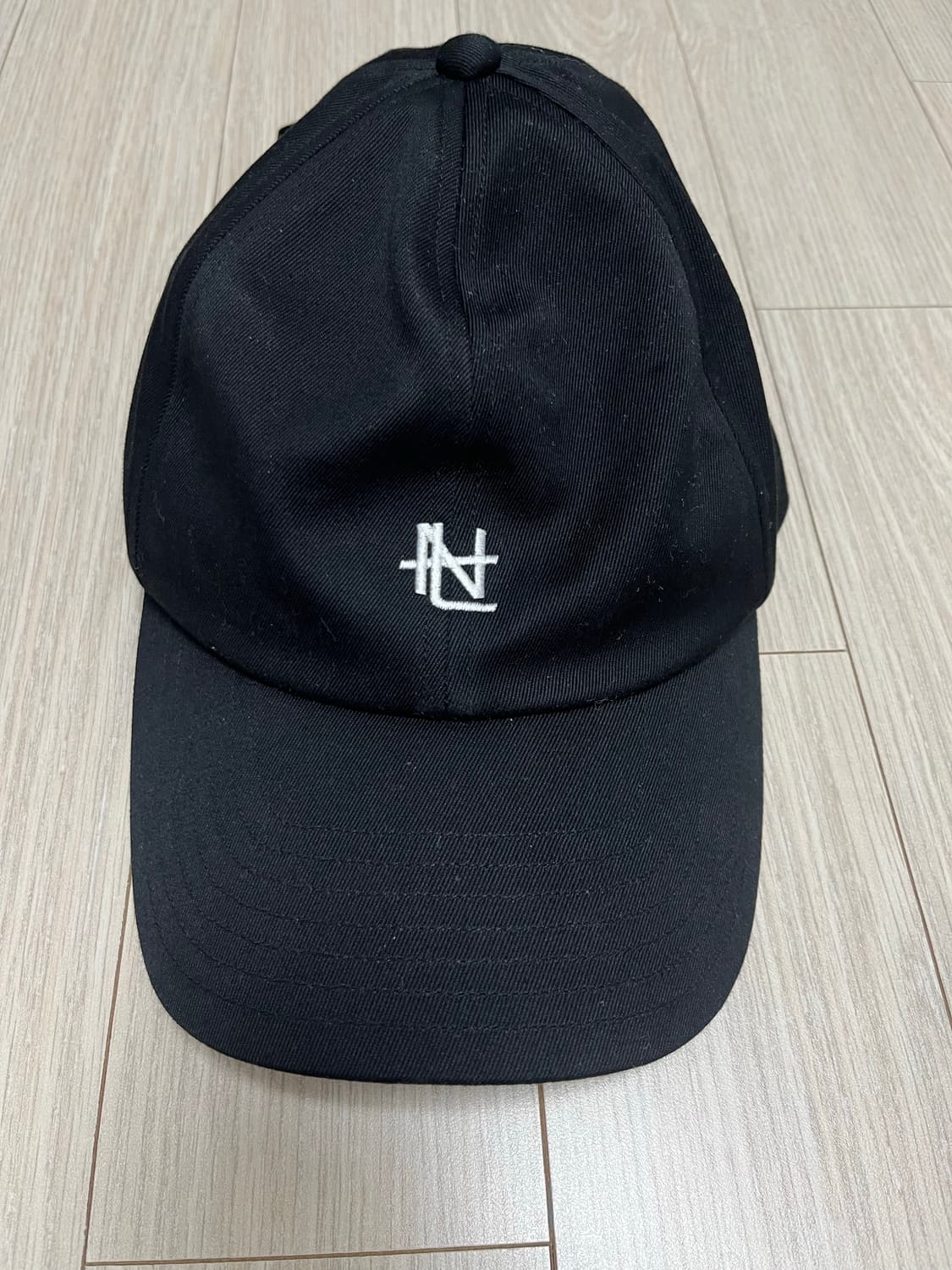 나나미카 로고 자수 볼캡 블랙 상품이미지1