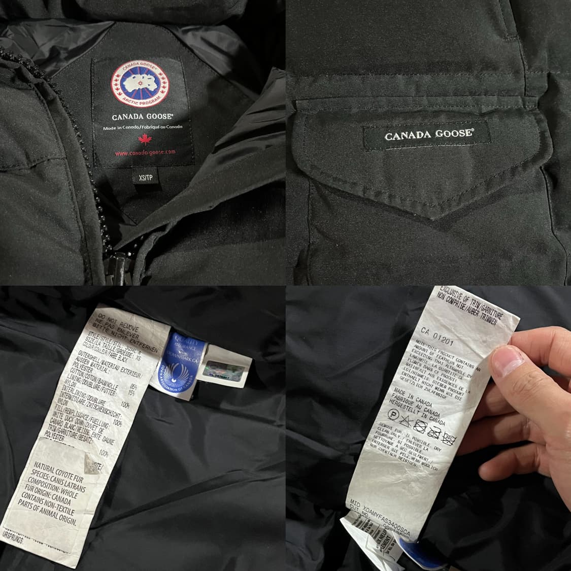 [여55] 캐나다구스 솔라리스 다운파카 상품이미지10