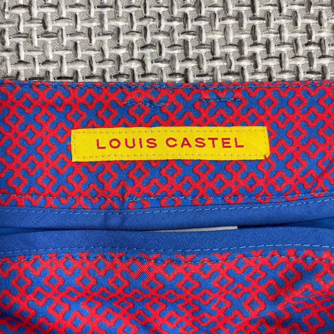 루이까스텔 블루 L 사이즈 폴리에스터 혼방 스커트 상품이미지3