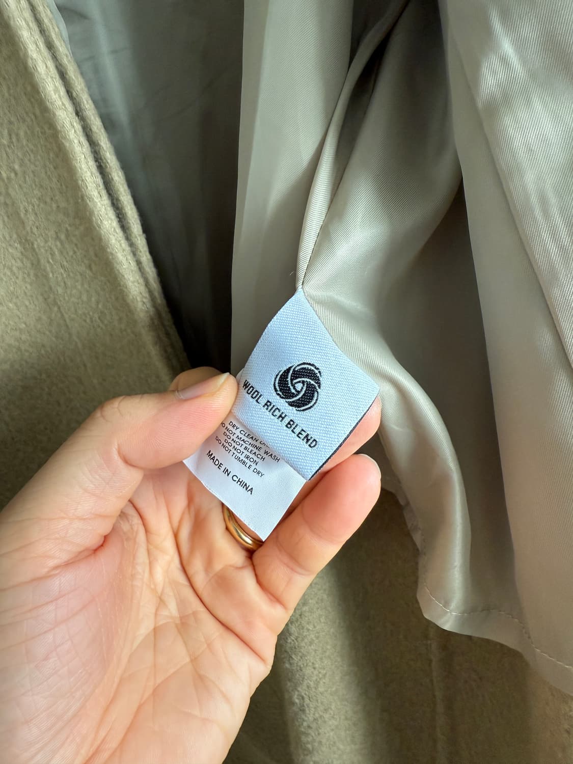 런던플랏(LONDONFLAT) 핸드메이드 울 코트(울마크) 상품이미지9