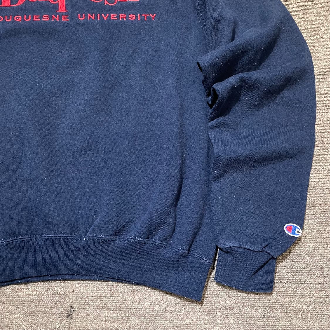 (S) Champion 챔피온 유니버시티 자수 스웻셔츠 맨투맨 상품이미지5