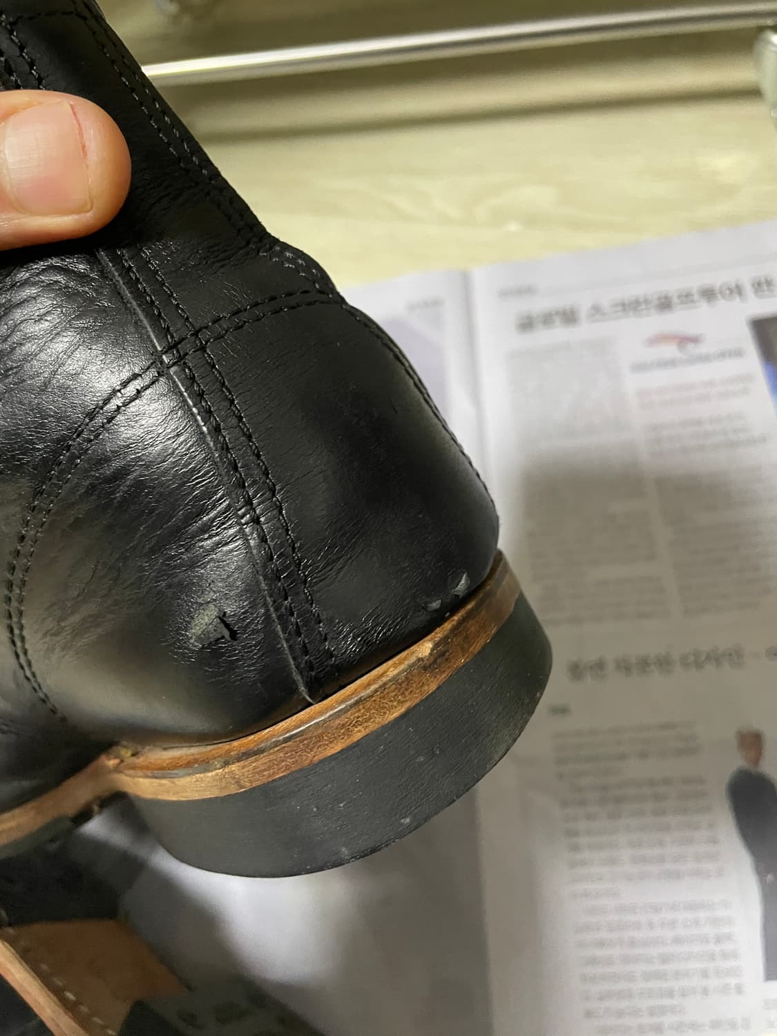 [265] 레드윙 벡맨 9423 블랙 엑스칼리버 상품이미지4