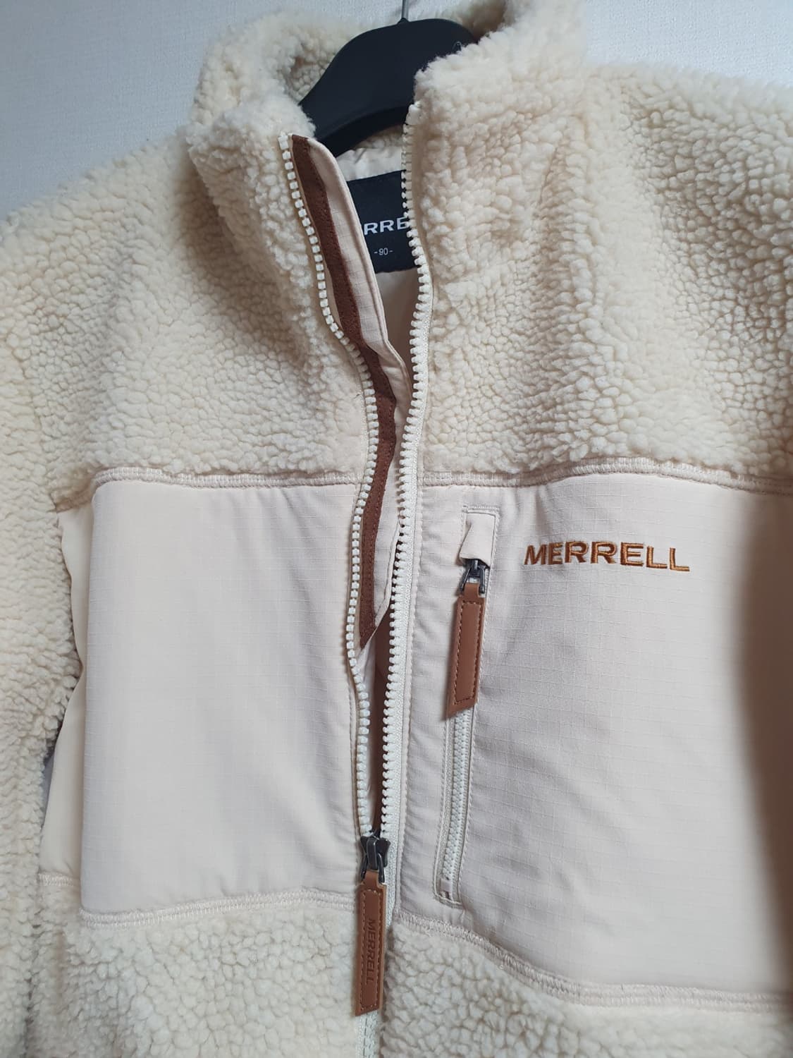 택포가 머렐 자켓 킹스피크 에디션 롱 플리스 아이보리 90 상품이미지4