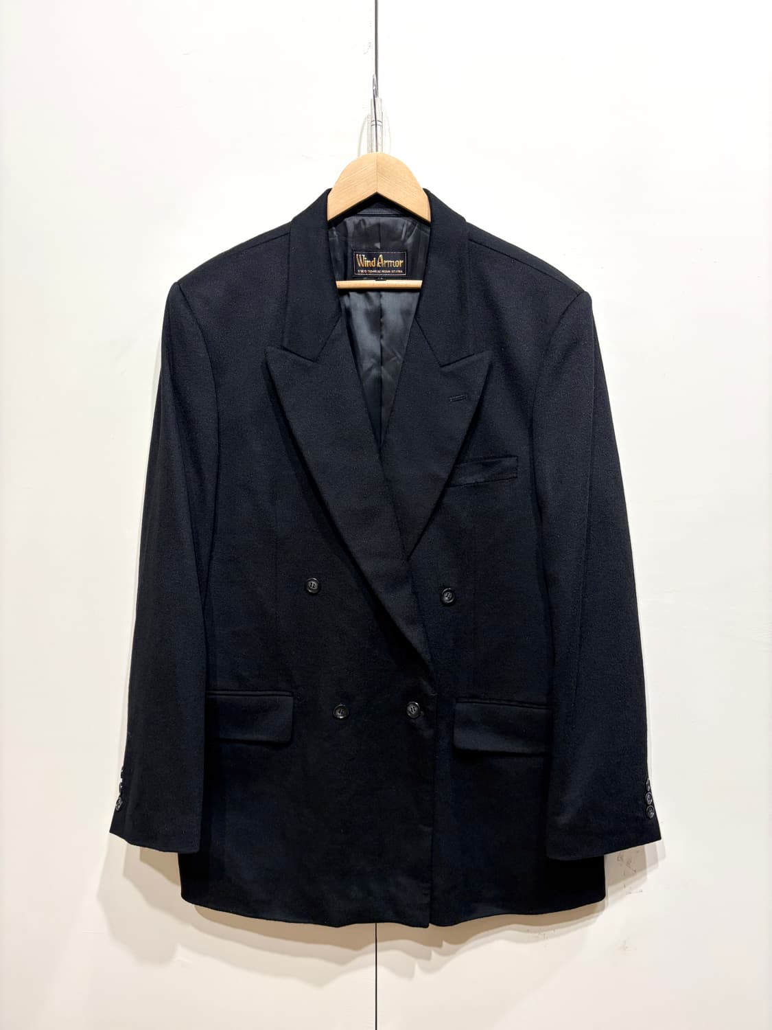 윈드아머 퓨어 캐시미어 더블 블레스티드 블레이저 자켓 상품이미지1