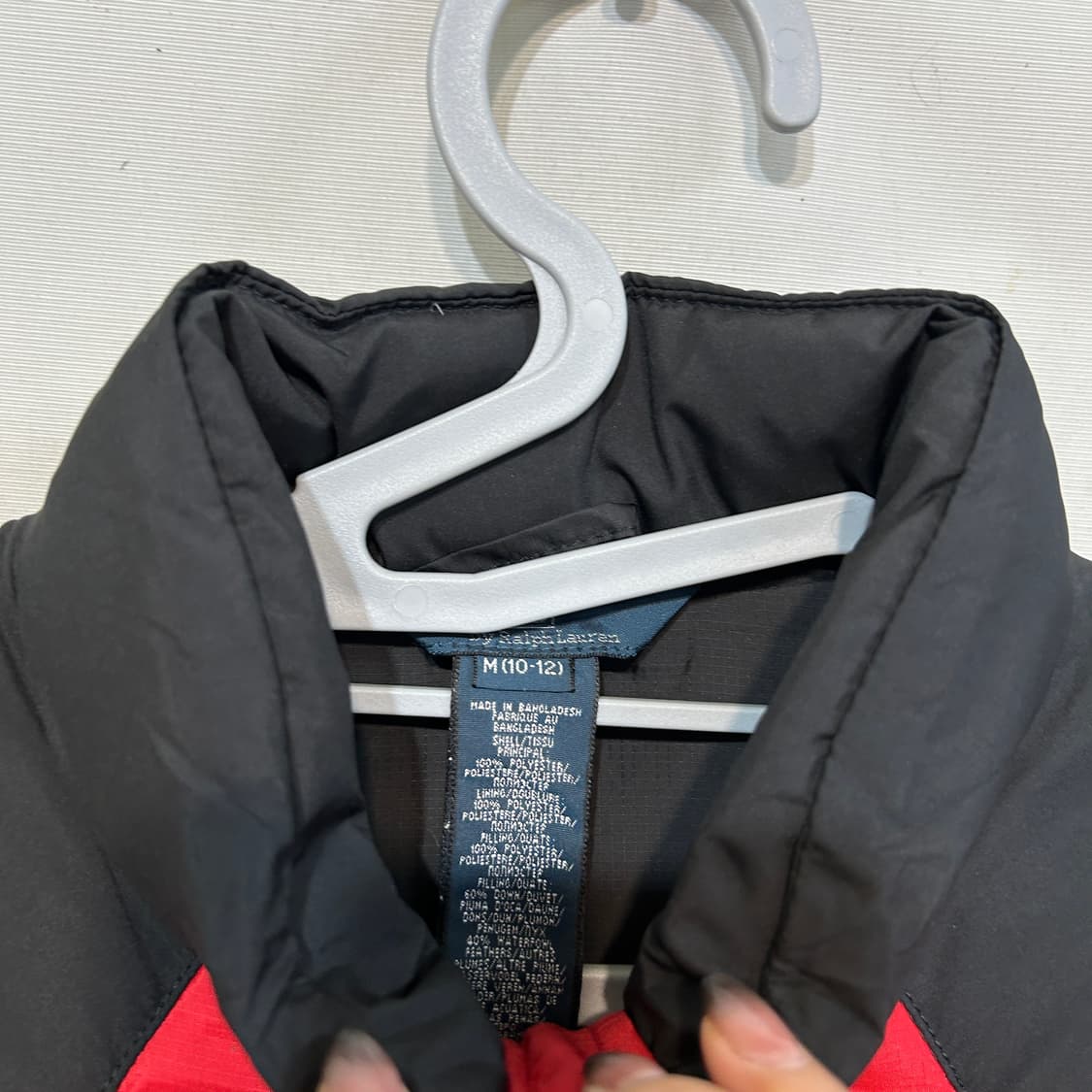 폴로 랄프로렌 키즈 오리털 패딩조끼 10-12  상품이미지2