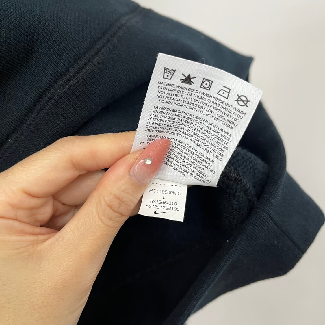 나이키 F.C. 스타 블랙 후드티 상품이미지8