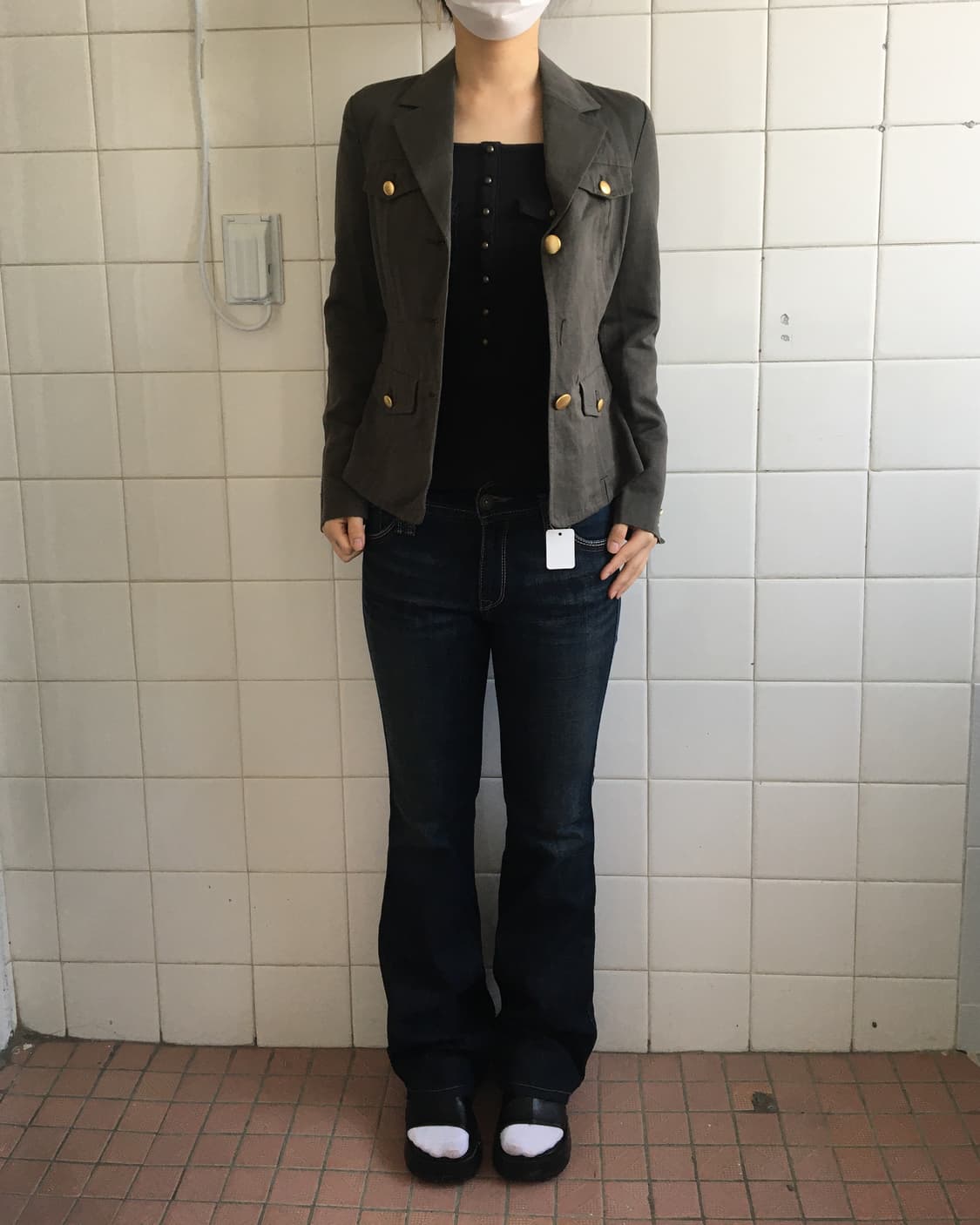 Button point jaacket 상품이미지5