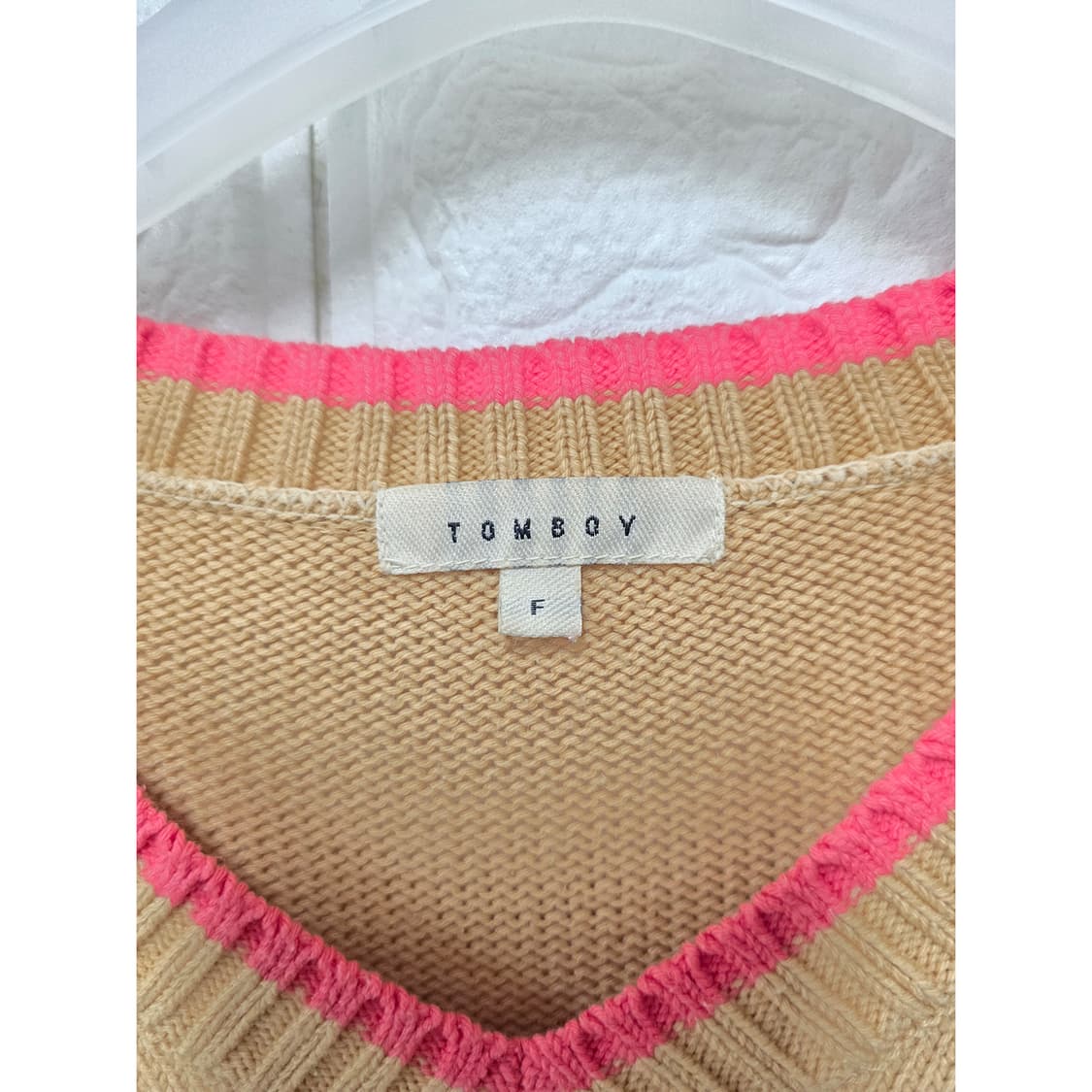 S 스튜디오 톰보이 브이넥 니트  상품이미지2