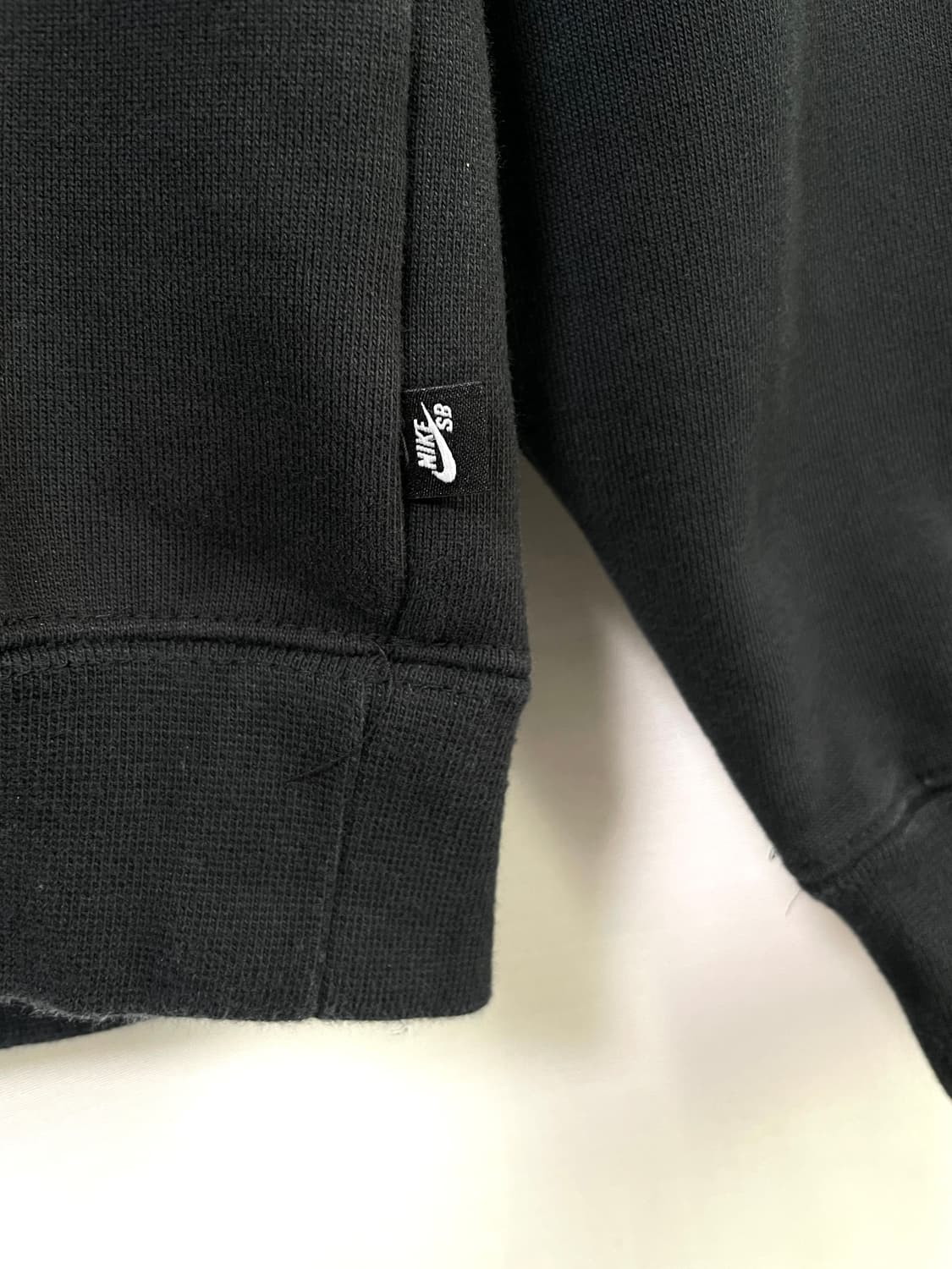 나이키sb 남녀공용 반집업 기모 맨투맨 L _ 블랙 상품이미지4