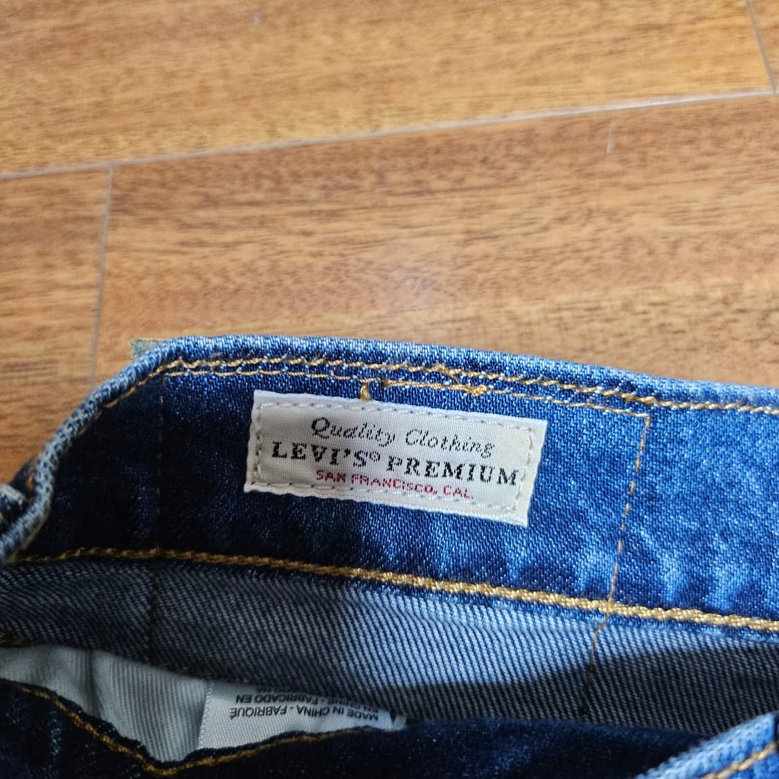 리바이스502 셀비지  상품이미지2