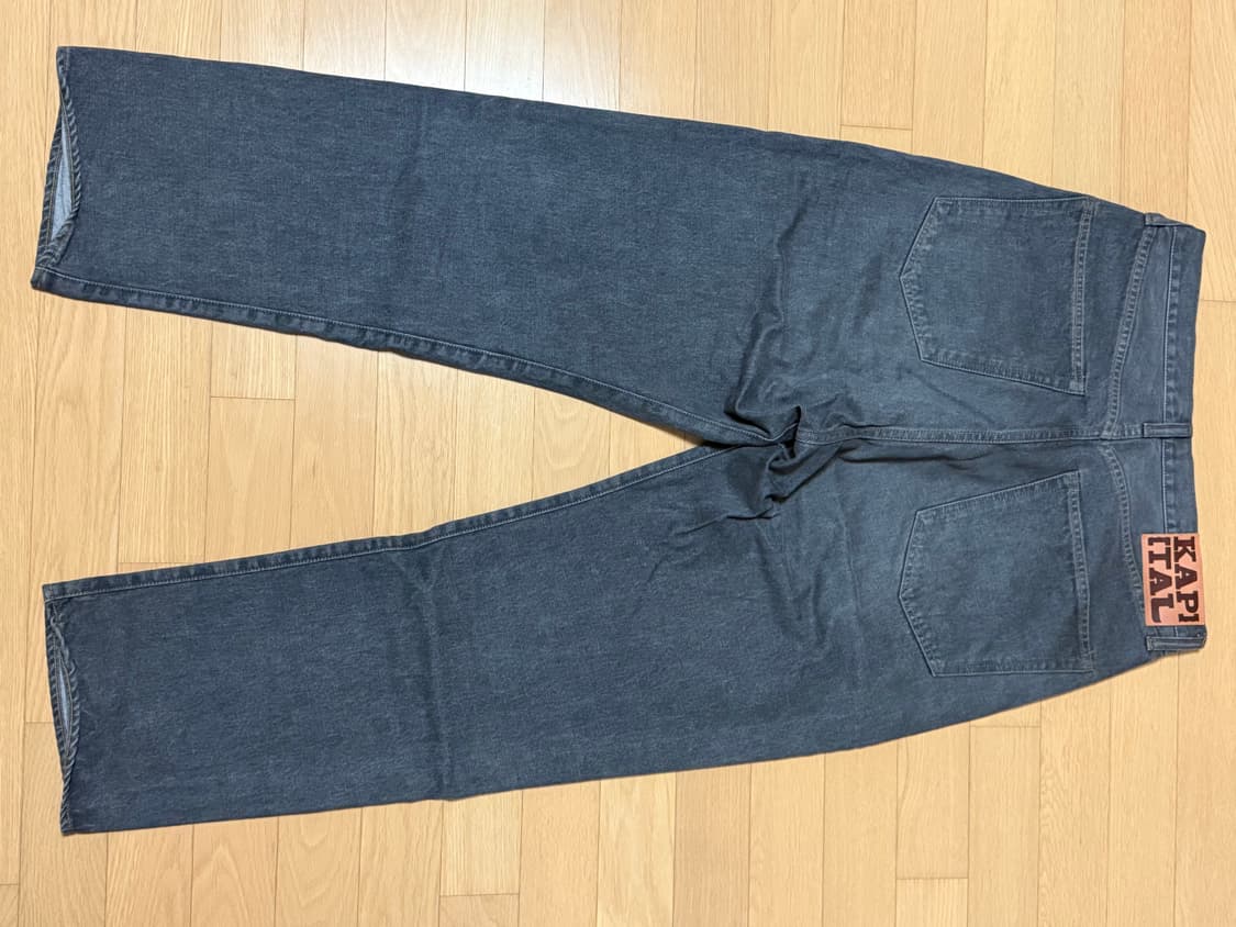 캐피탈 14oz Coney Okagilly 블랙 데님 36 상품이미지5