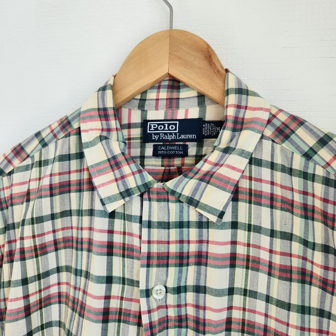 90s 폴로 랄프로렌 콜드웰 룹카라 셔츠(USAmade) 상품이미지5