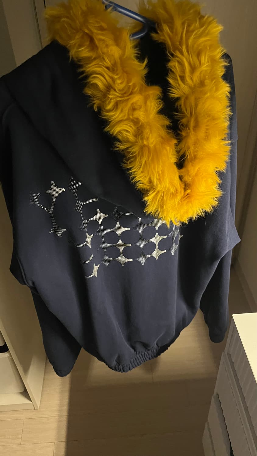 예스아이씨 퍼 자켓 판매합니다 XL 상품이미지5